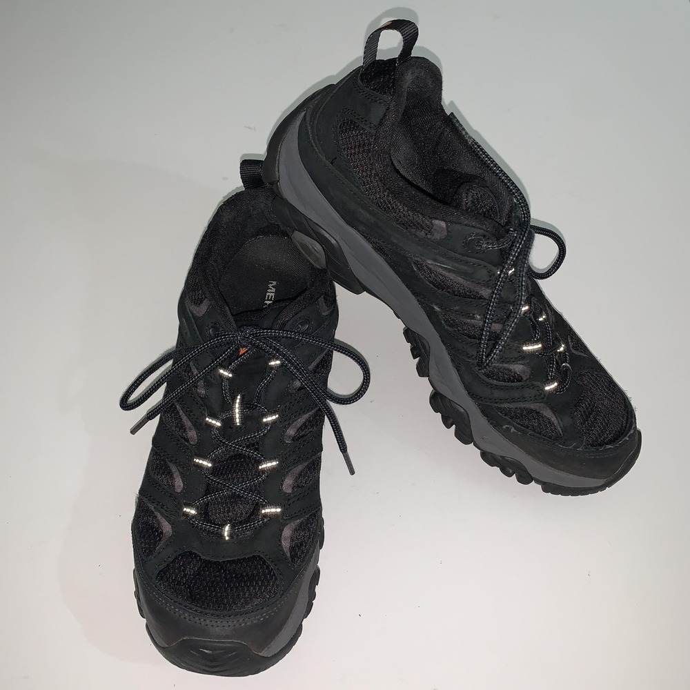 Merrell Moab 3 Shoes Mens Size 11.5 Black Hiking Trail Vibram J035875